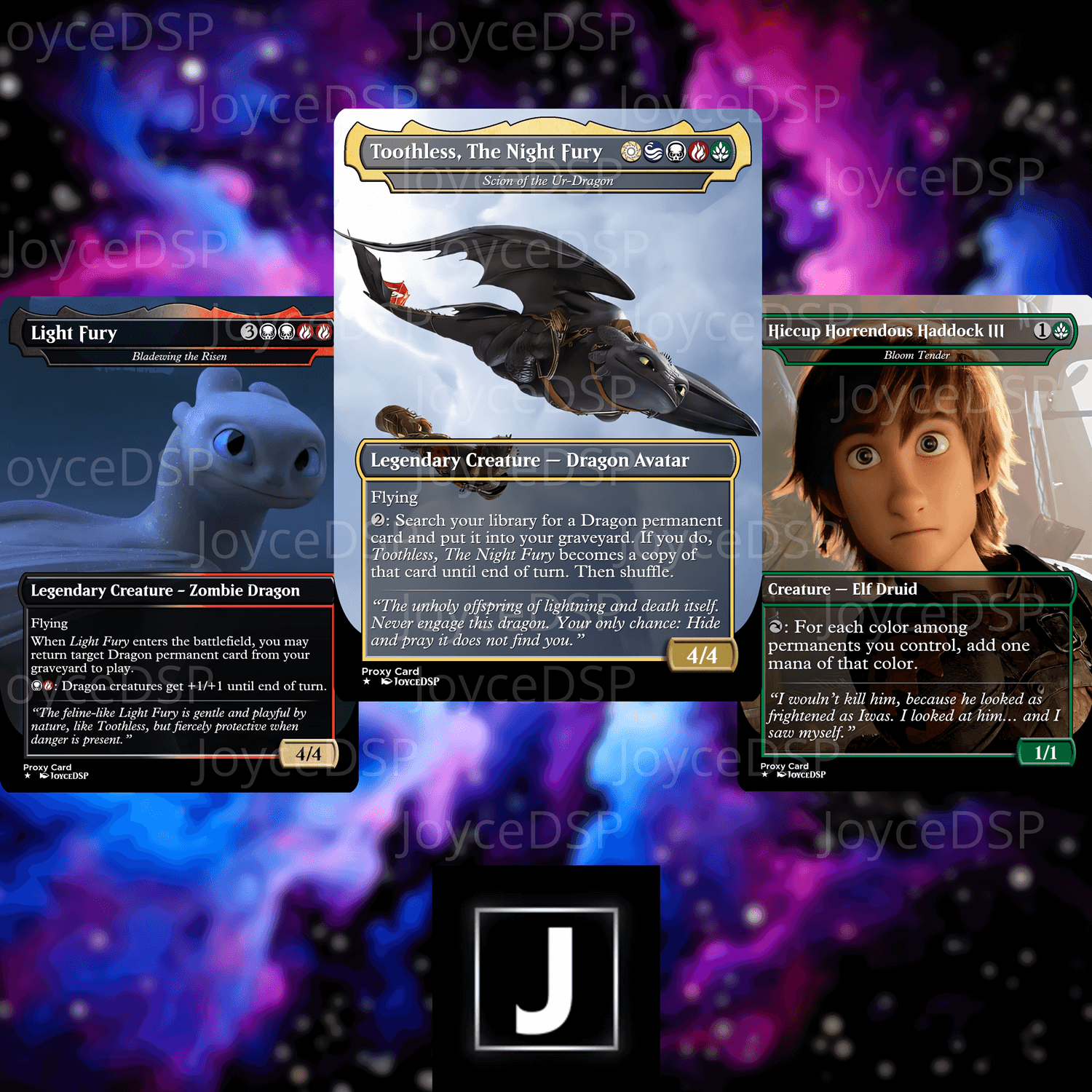 how to proxy cards mtg How to train your dragon Proxy Deck