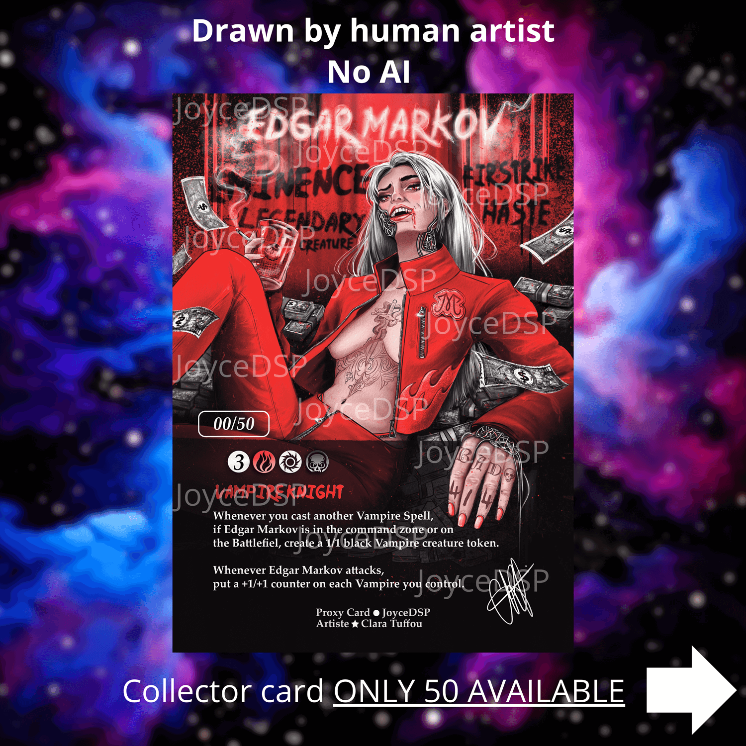 Hand-Drawn Collector Proxy Cards