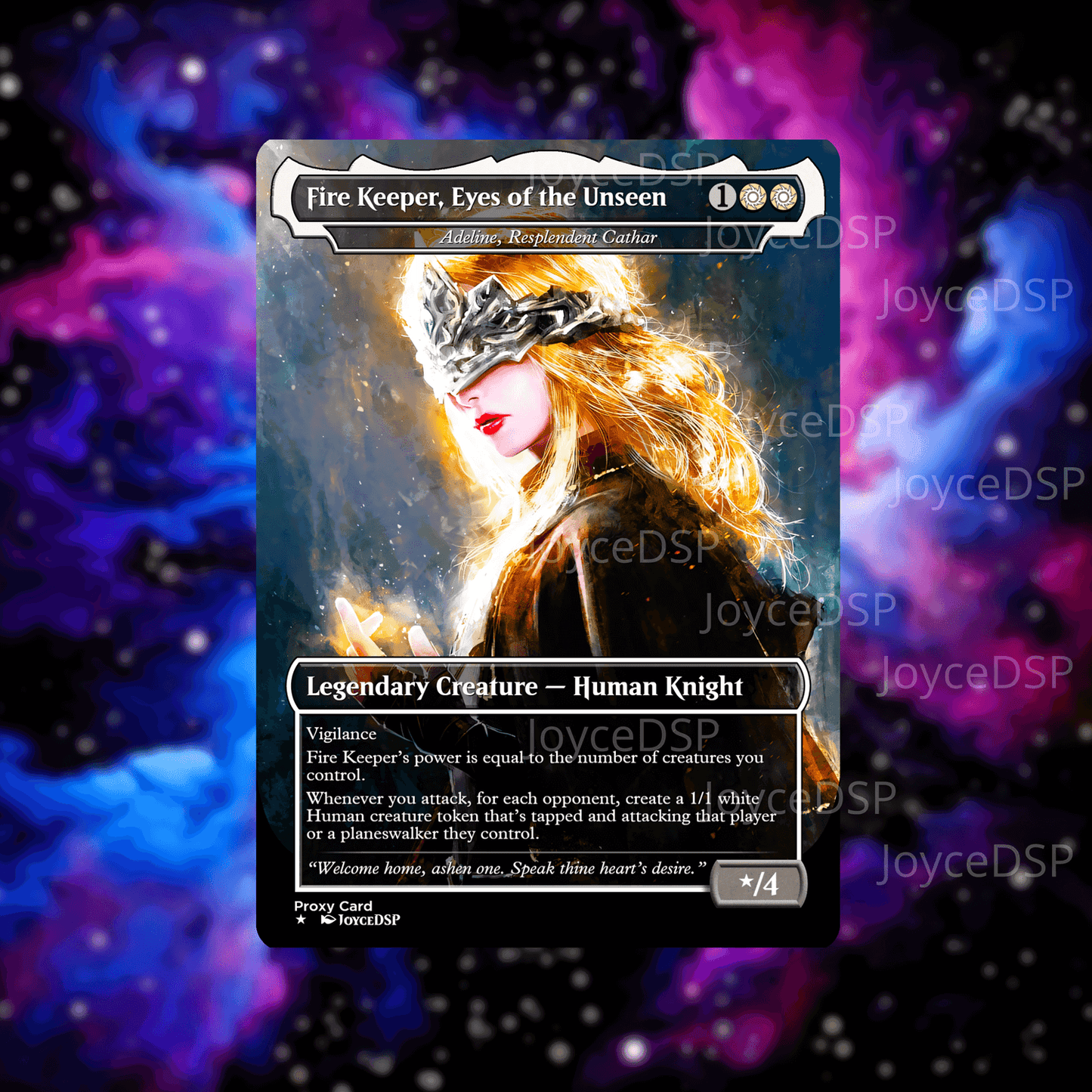 Adeline (Fire Keeper) Proxy Card - High-Quality MTG Proxies - Joyce Proxy
