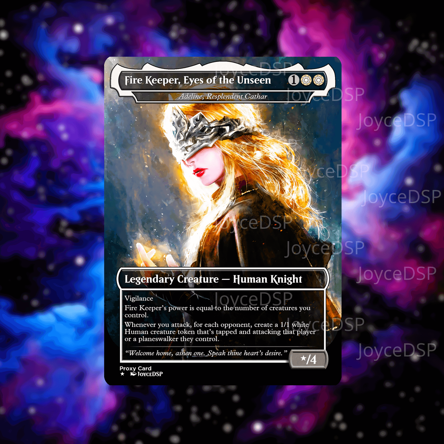 Adeline (Fire Keeper) Proxy Card - High-Quality MTG Proxies - Joyce Proxy