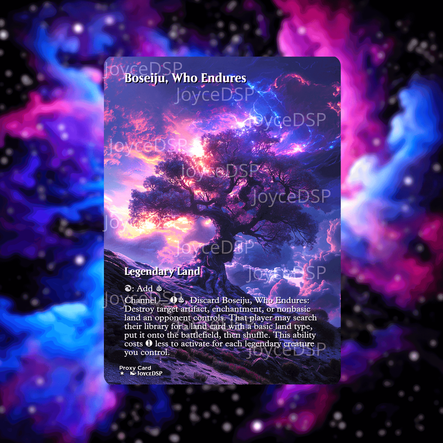 Boseiju, Who Endures Proxy Card - High-Quality MTG Proxies - Joyce Proxy