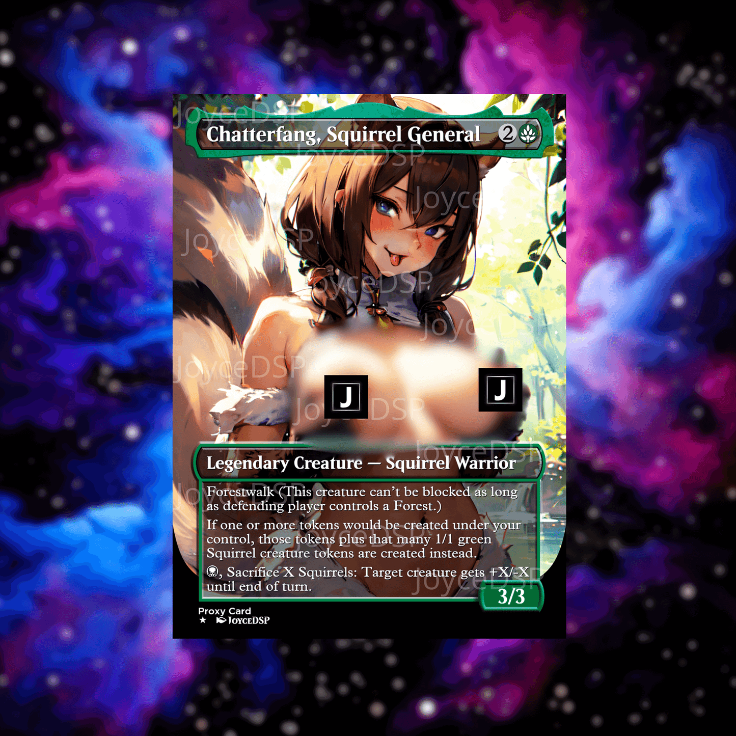 Chatterfang, Squirrel General - High-Quality MTG Proxies - Joyce Proxy