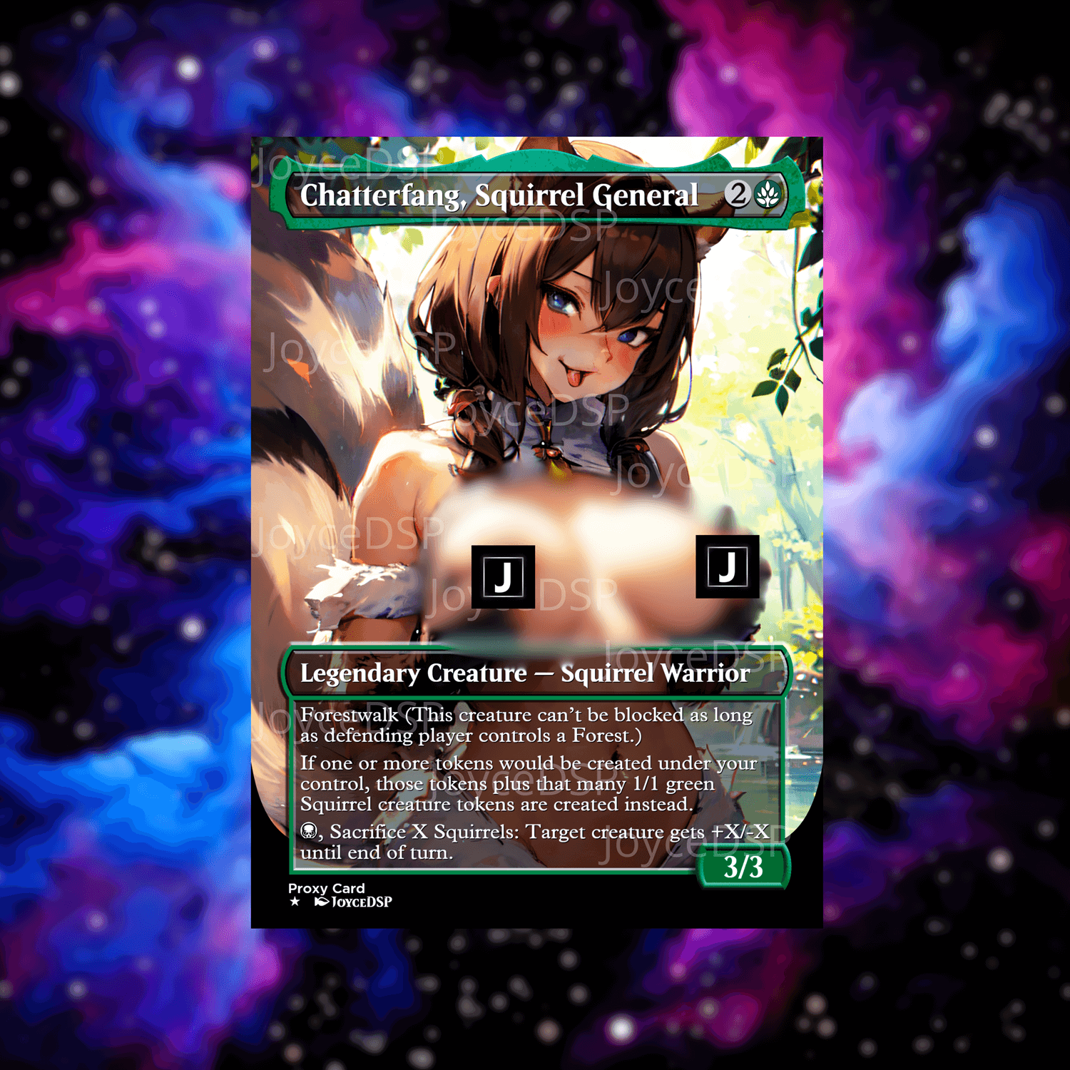 Chatterfang, Squirrel General - High-Quality MTG Proxies - Joyce Proxy