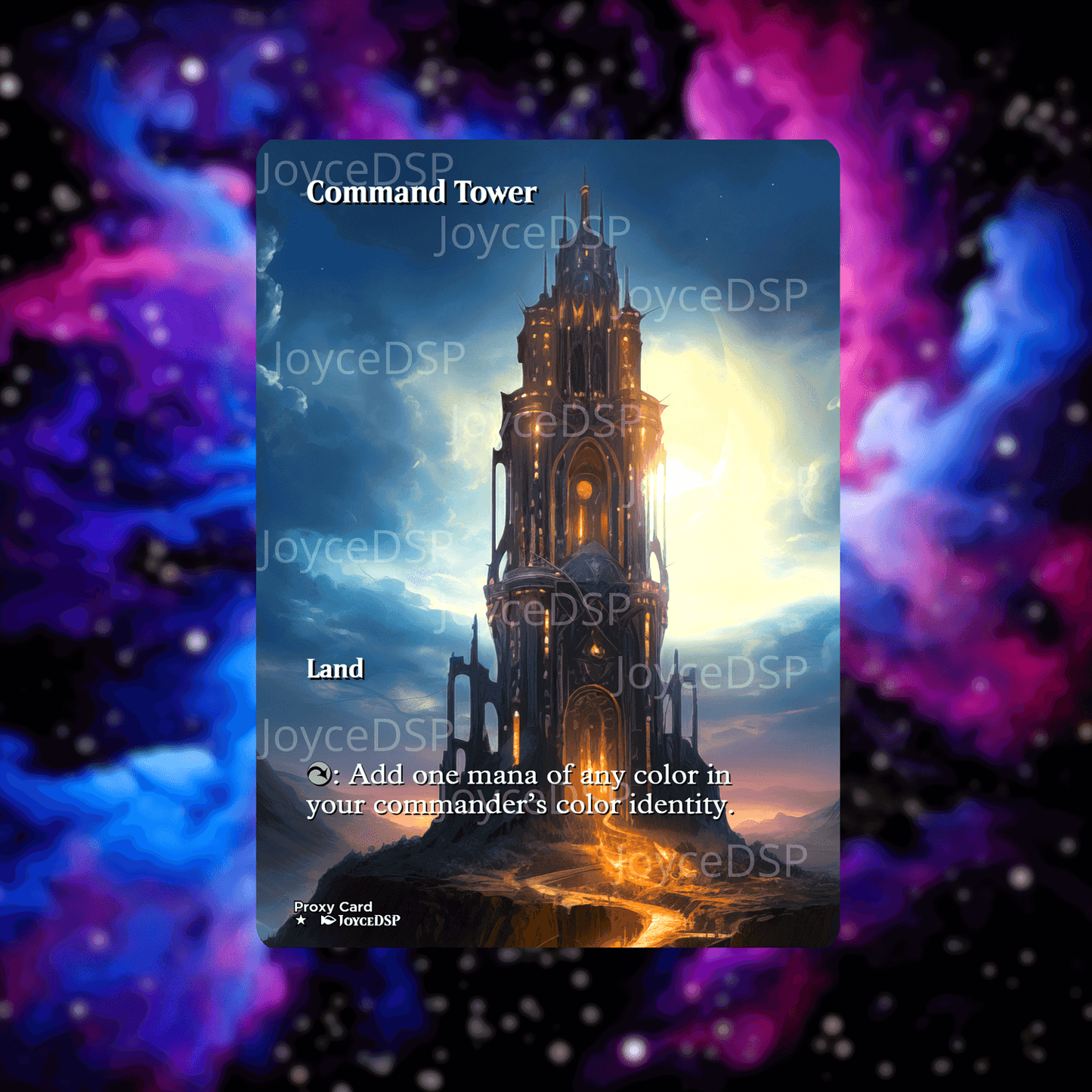 Command Tower Proxy Card - High-Quality MTG Proxies - Joyce Proxy