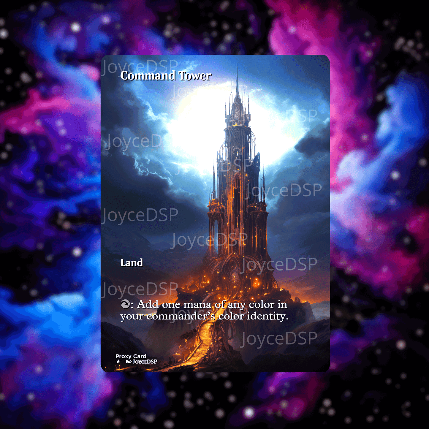 Command Tower Proxy Card - High-Quality MTG Proxies - Joyce Proxy