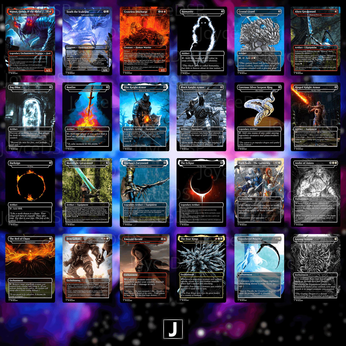 Dark Souls Proxy Deck - High-Quality MTG Proxies - Joyce Proxy