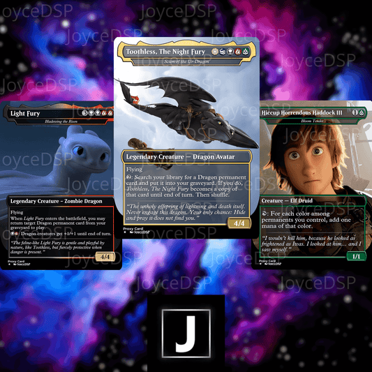 How to train your dragon Proxy Deck - High-Quality MTG Proxies