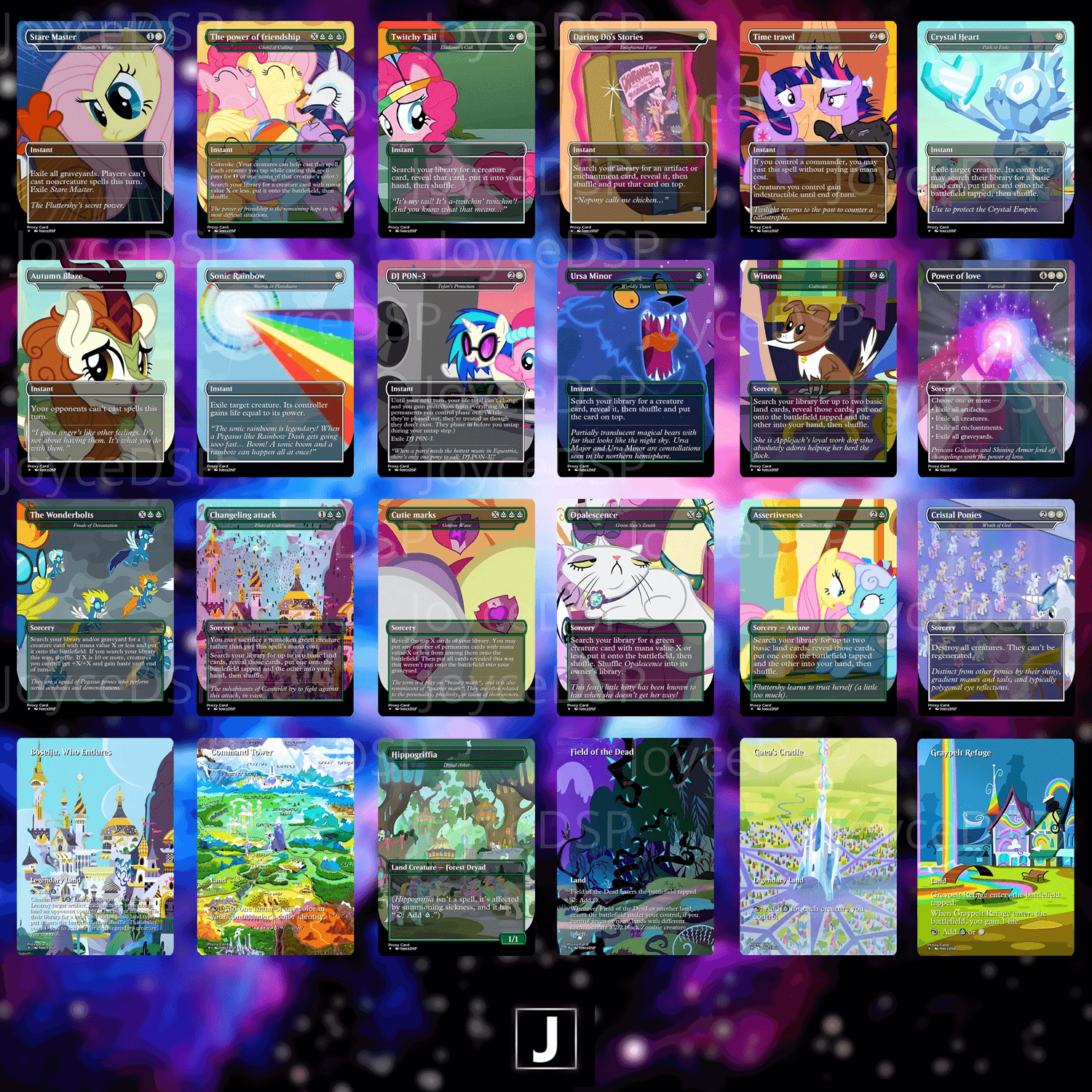 My Little Pony Proxy Deck