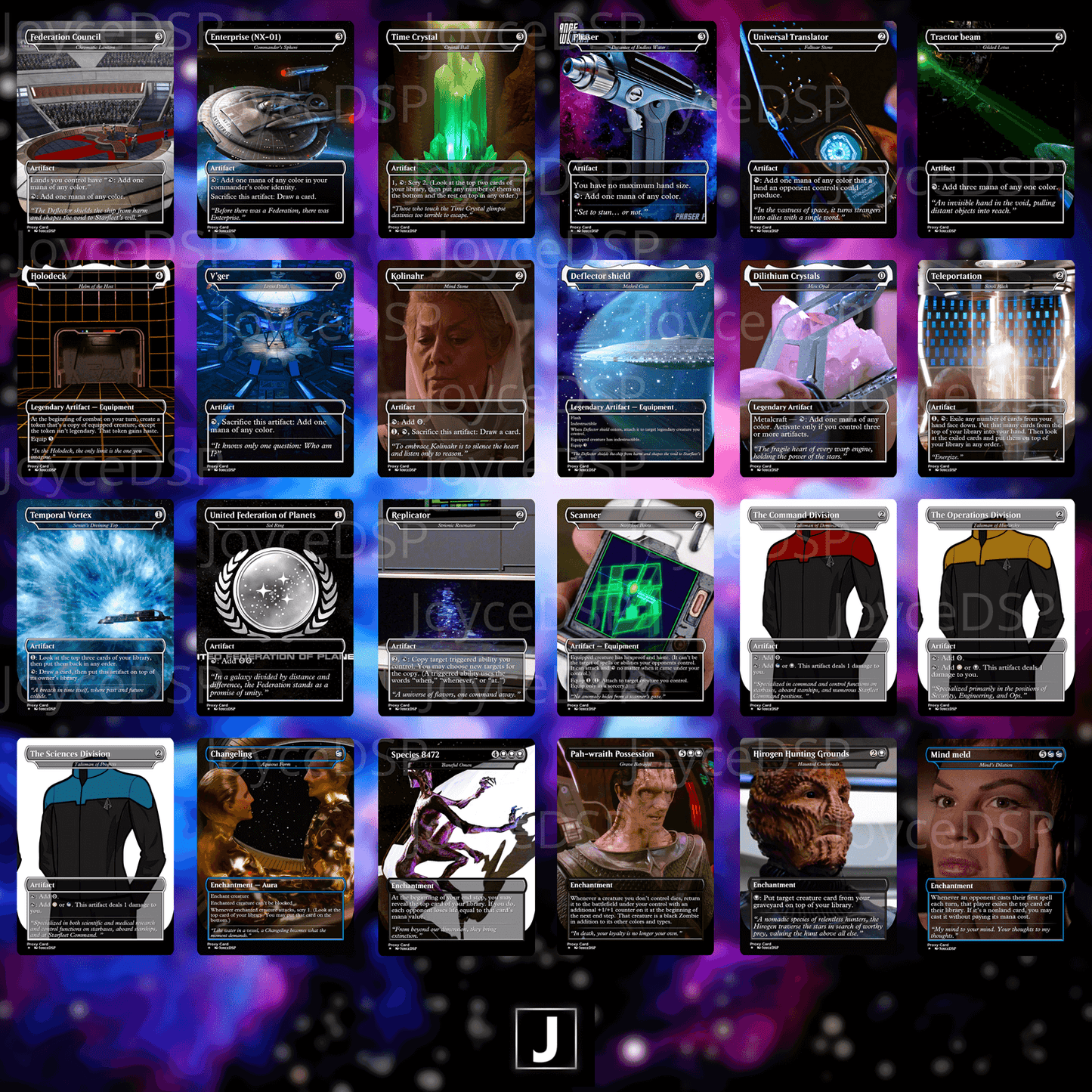 Star Trek Proxy Deck - High-Quality MTG Proxies