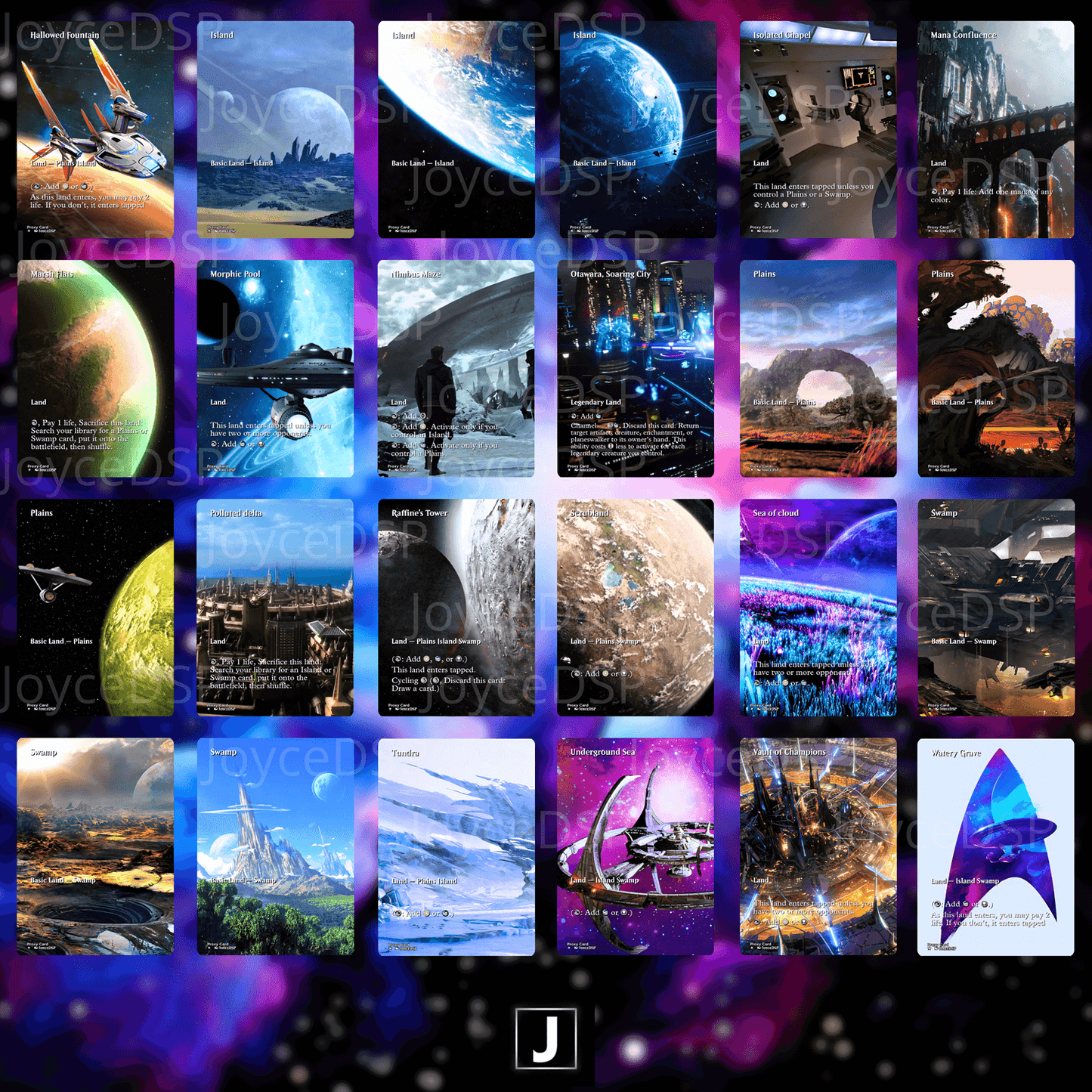 Star Trek Proxy Deck - High-Quality MTG Proxies