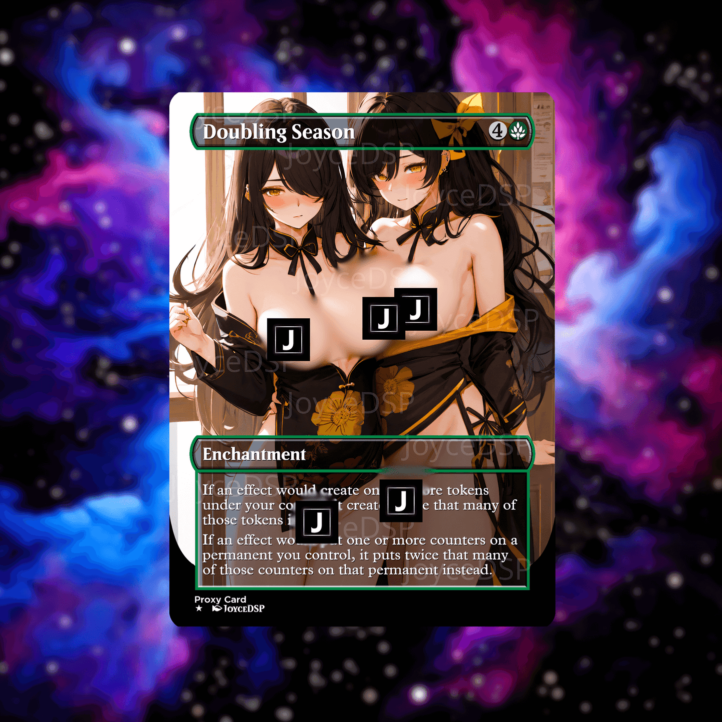 Doubling Season Proxy Card - High-Quality MTG Proxies - Joyce Proxy