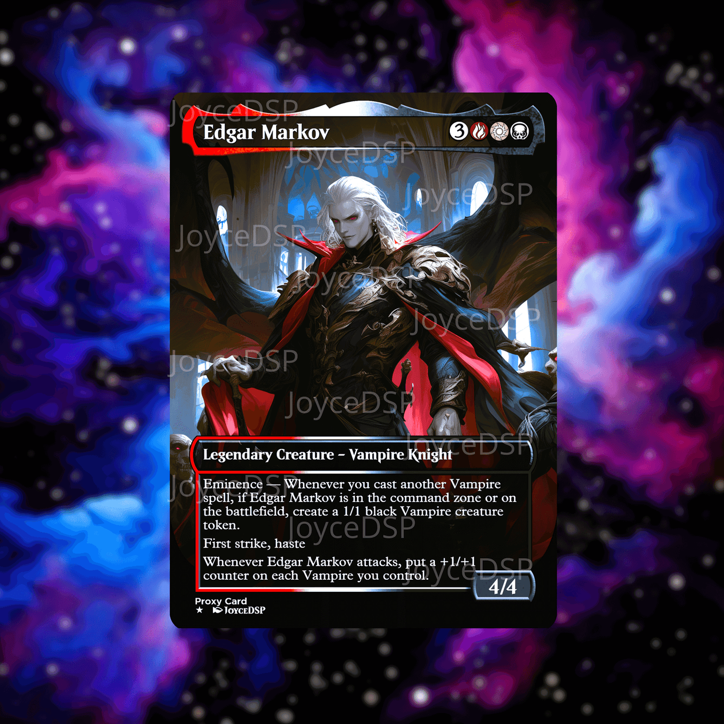 Edgar Markov Proxy Card - High-Quality MTG Proxies - Joyce Proxy