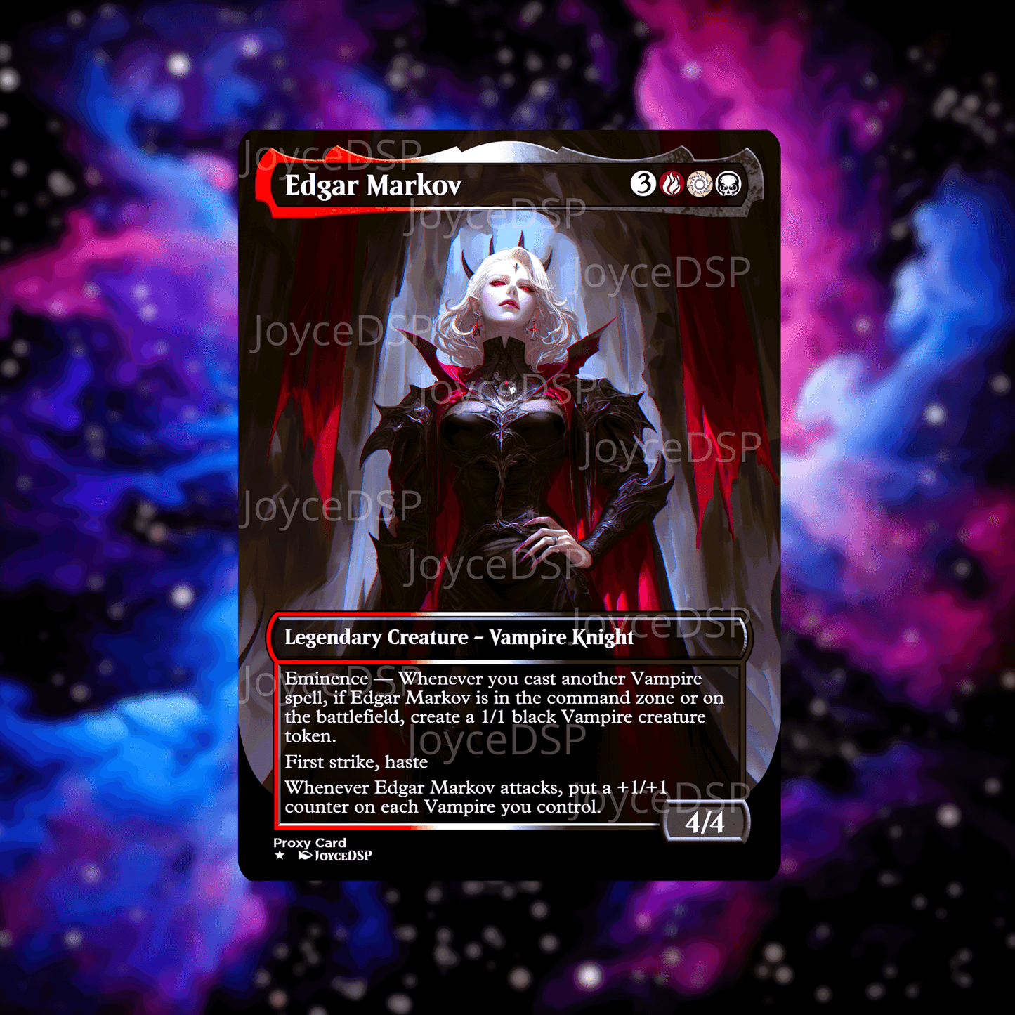 Edgar Markov Proxy Card - High-Quality MTG Proxies - Joyce Proxy