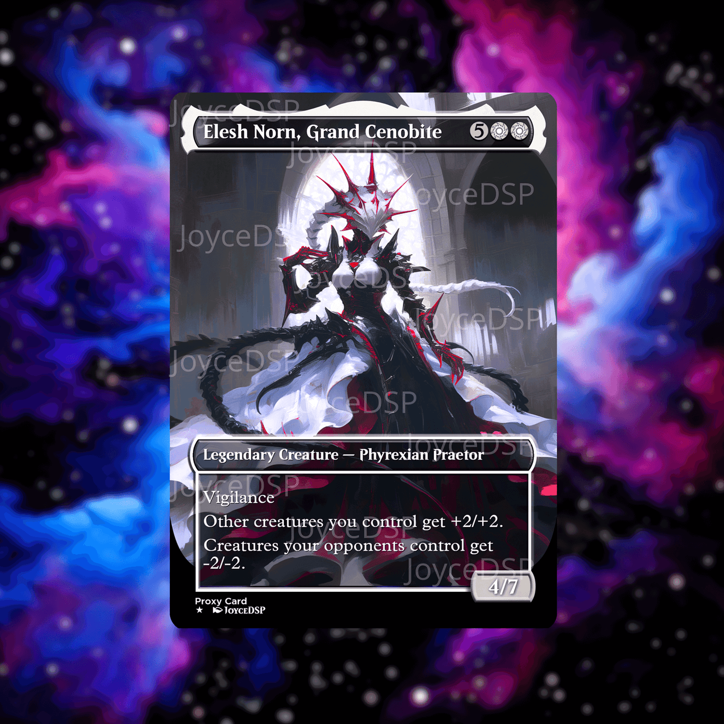 Elesh Norn, Grand Cenobite Proxy Card - High-Quality MTG Proxies - Joyce Proxy