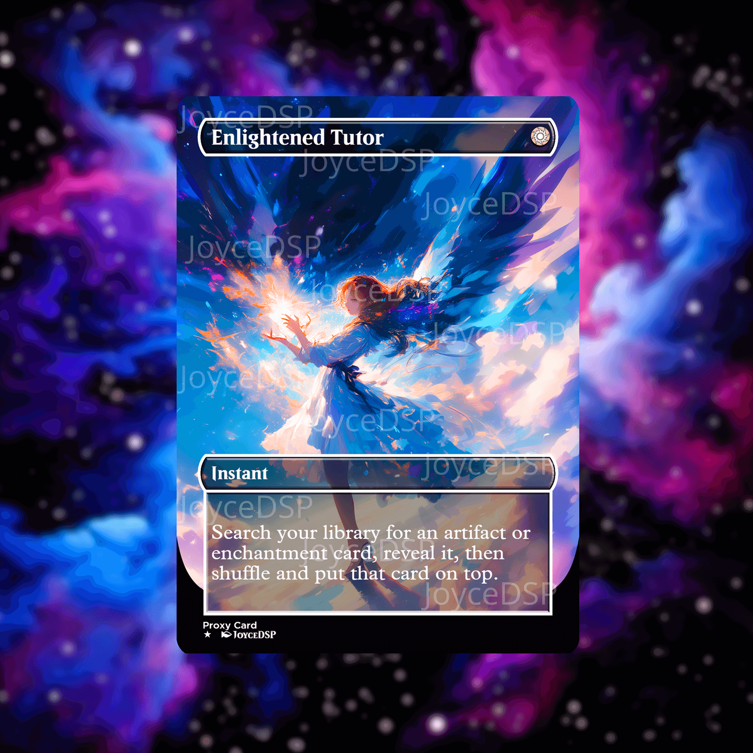 Enlightened Tutor Proxy Card - High-Quality MTG Proxies - Joyce Proxy