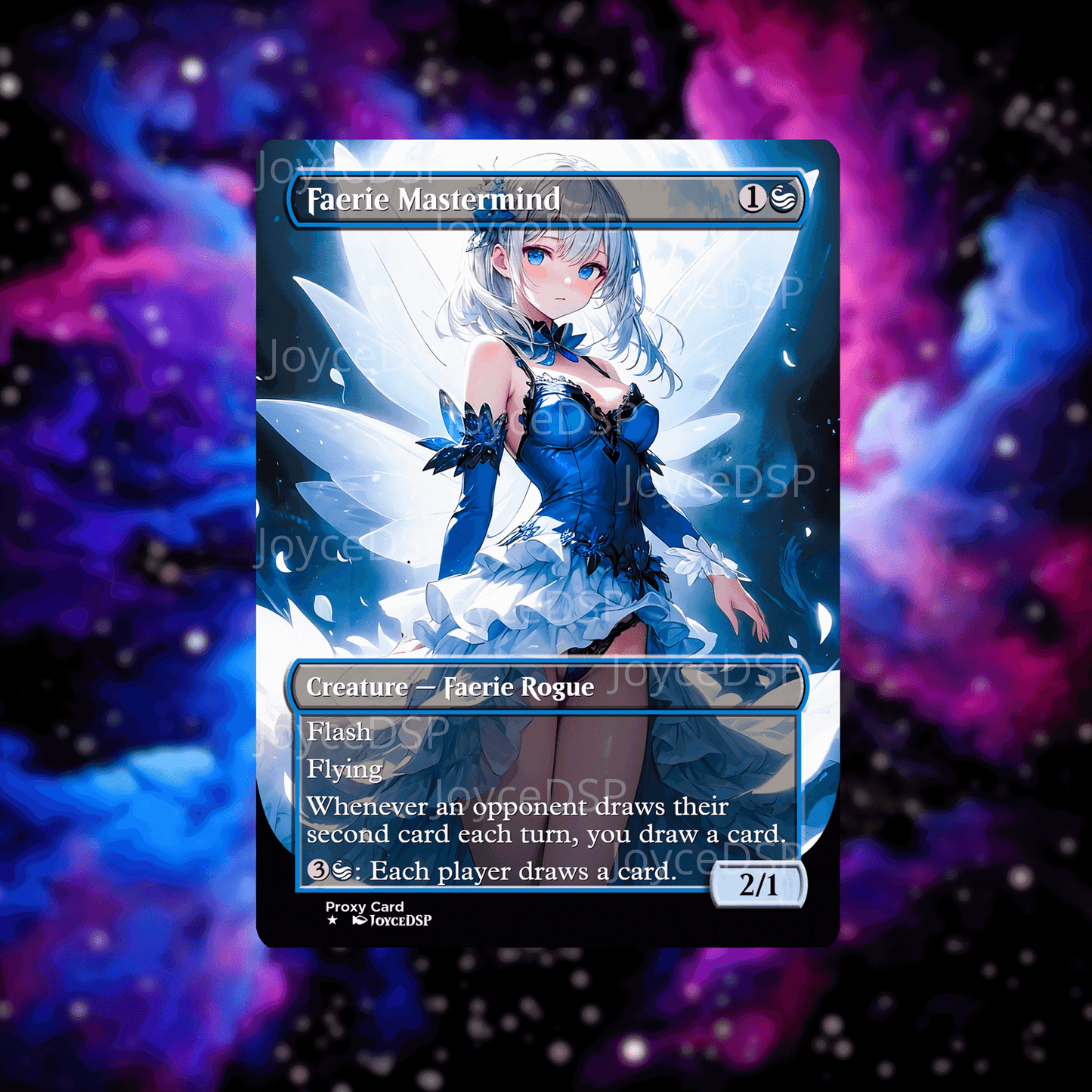 Faerie Mastermind Proxy Card - High-Quality MTG Proxies - Joyce Proxy
