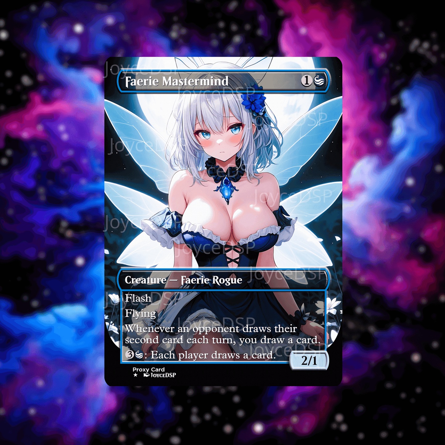 Faerie Mastermind Proxy Card - High-Quality MTG Proxies - Joyce Proxy