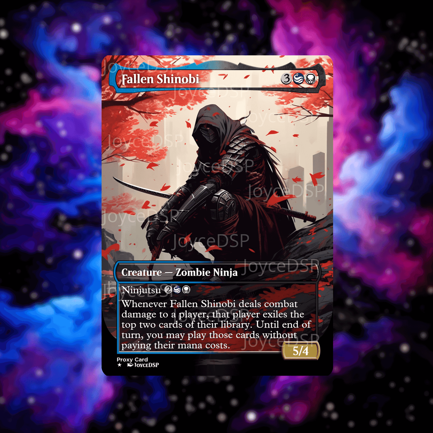 Fallen Shinobi Proxy Card - High-Quality MTG Proxies - Joyce Proxy