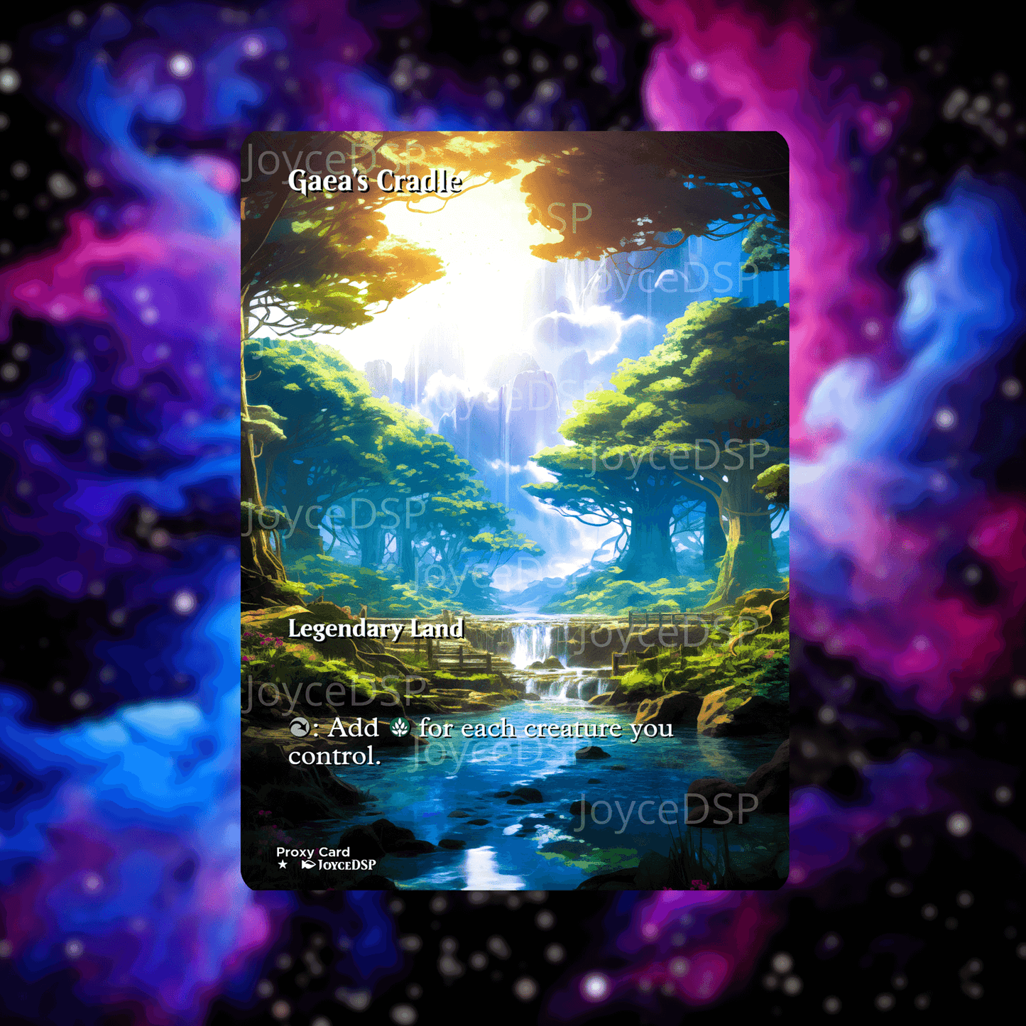 Gaea's Cradle Proxy Card - High-Quality MTG Proxies - Joyce Proxy