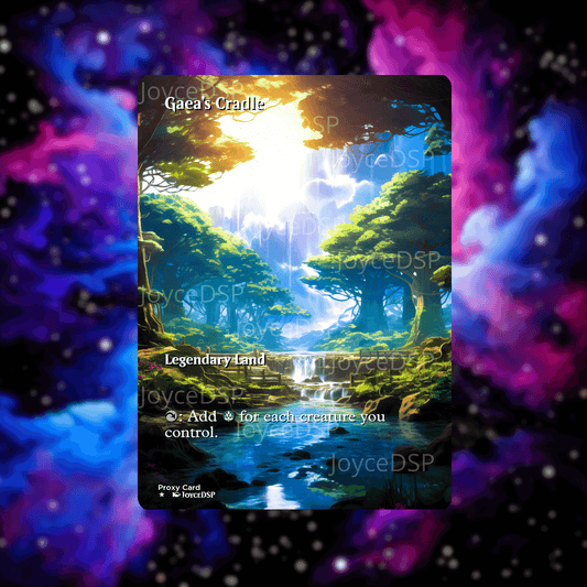 Gaea's Cradle Proxy Card - High-Quality MTG Proxies - Joyce Proxy