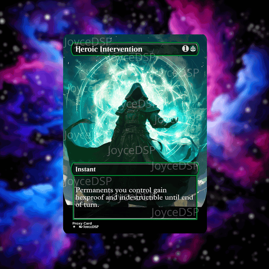 Heroic Intervention Proxy Card - High-Quality MTG Proxies - Joyce Proxy