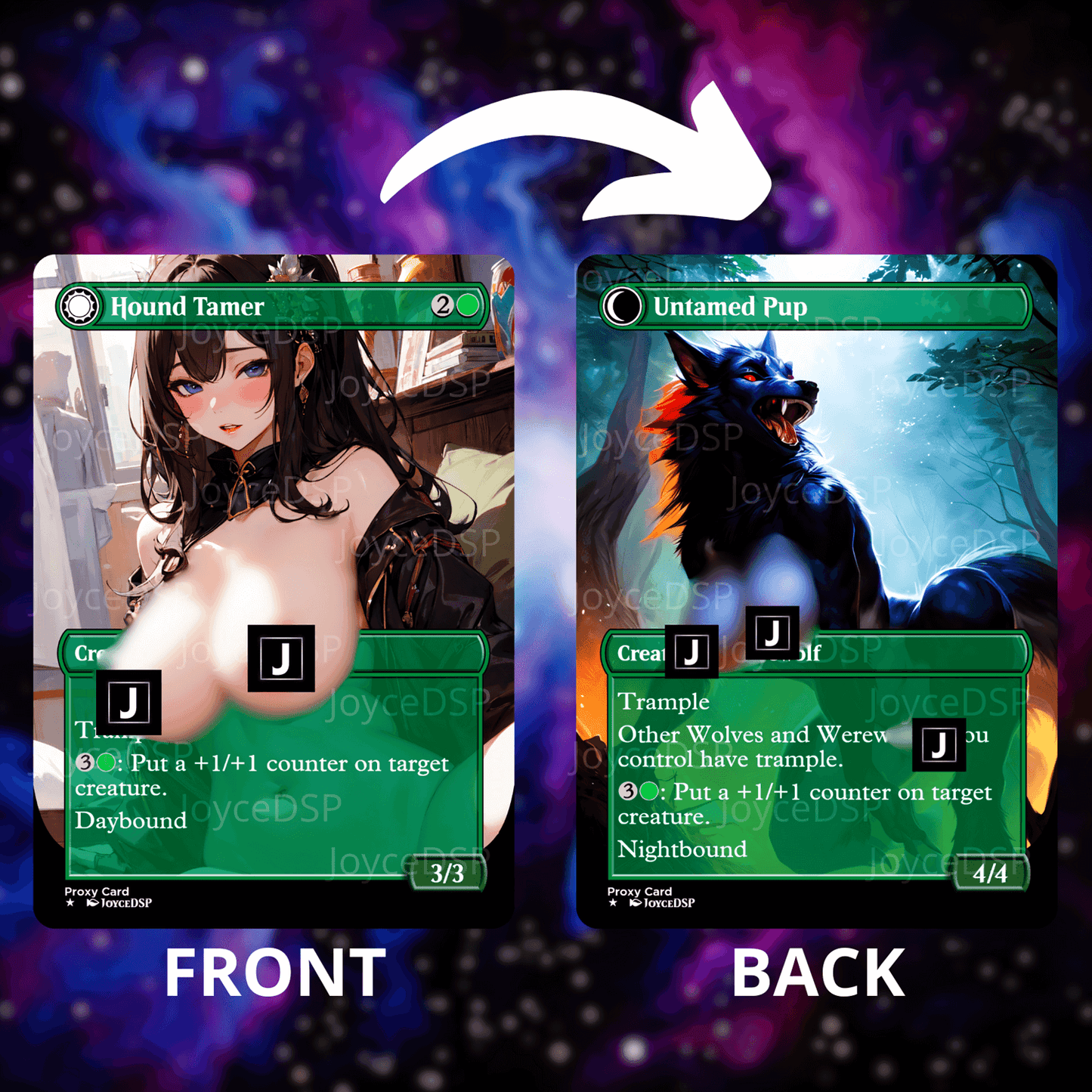 Hound Tamer Proxy Card - High-Quality MTG Proxies - Joyce Proxy