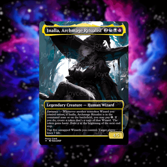 Inalla, Archmage Ritualist Proxy Card - High-Quality MTG Proxies - Joyce Proxy