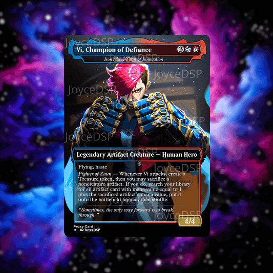Iron Man, Titan of Innovation Proxy Card - High-Quality MTG Proxies - Joyce Proxy