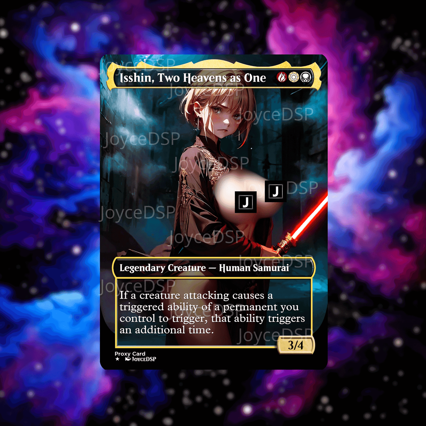 Isshin, Two Heavens as One Proxy Card - High-Quality MTG Proxies - Joyce Proxy