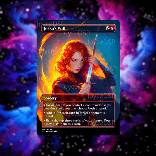 Jeska's Will Proxy Card - High-Quality MTG Proxies