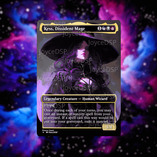 Kess, Dissident Mage Proxy Card - High-Quality MTG Proxies - Joyce Proxy