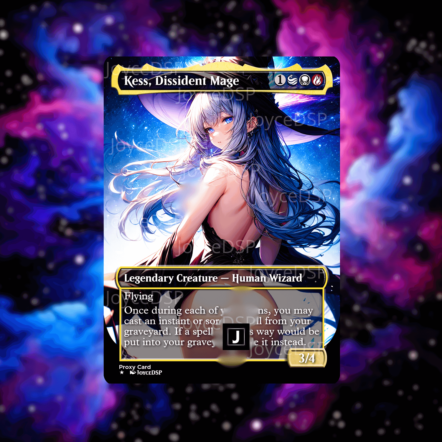 Kess, Dissident Mage Proxy Card - High-Quality MTG Proxies - Joyce Proxy