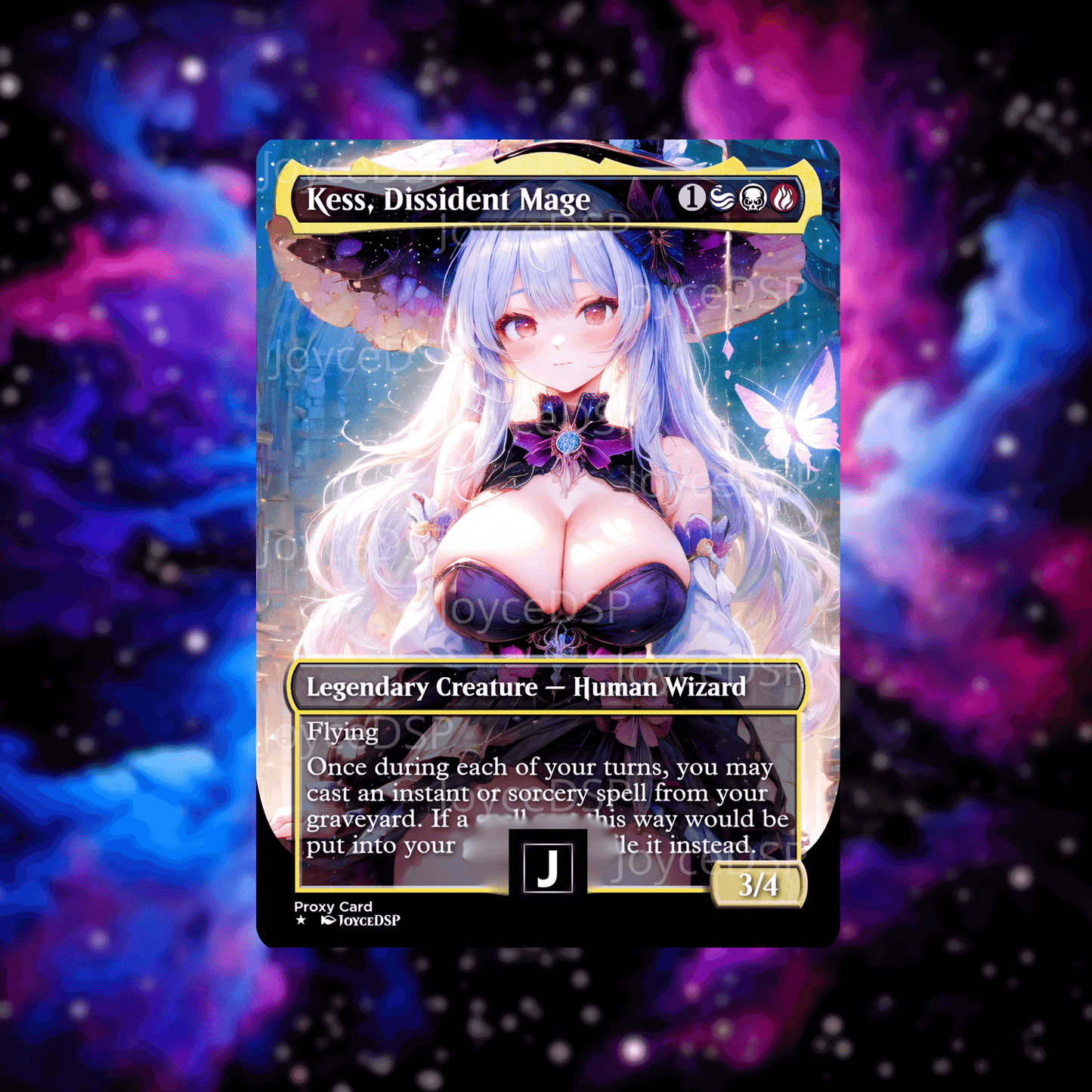 Kess, Dissident Mage Proxy Card - High-Quality MTG Proxies - Joyce Proxy