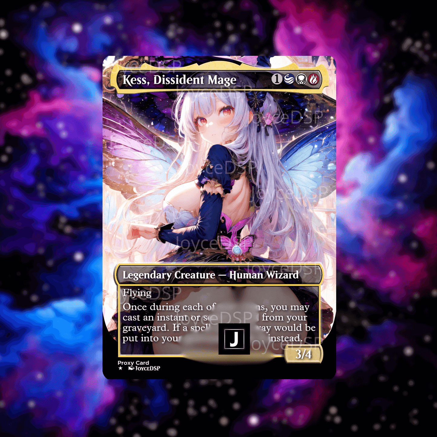 Kess, Dissident Mage Proxy Card - High-Quality MTG Proxies - Joyce Proxy