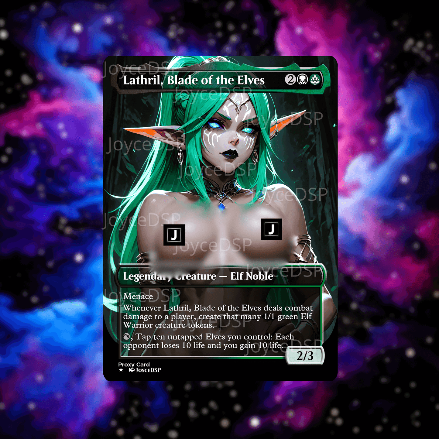 Lathril, Blade of the Elves Proxy Card - High-Quality MTG Proxies - Joyce Proxy