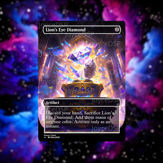 Lion’s Eye Diamond Proxy Card - High-Quality MTG Proxies - Joyce Proxy