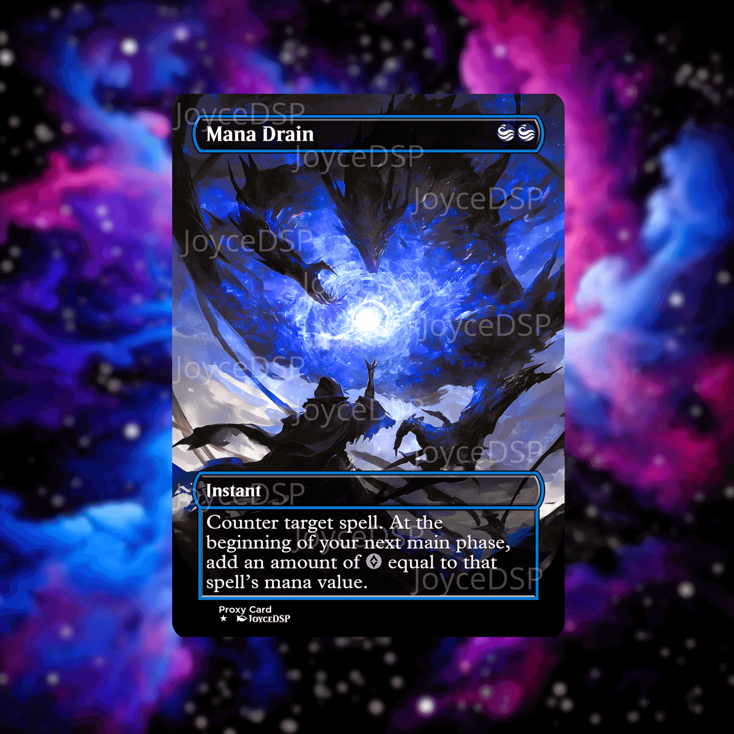 Mana Drain Proxy Card - High-Quality MTG Proxies - Joyce Proxy