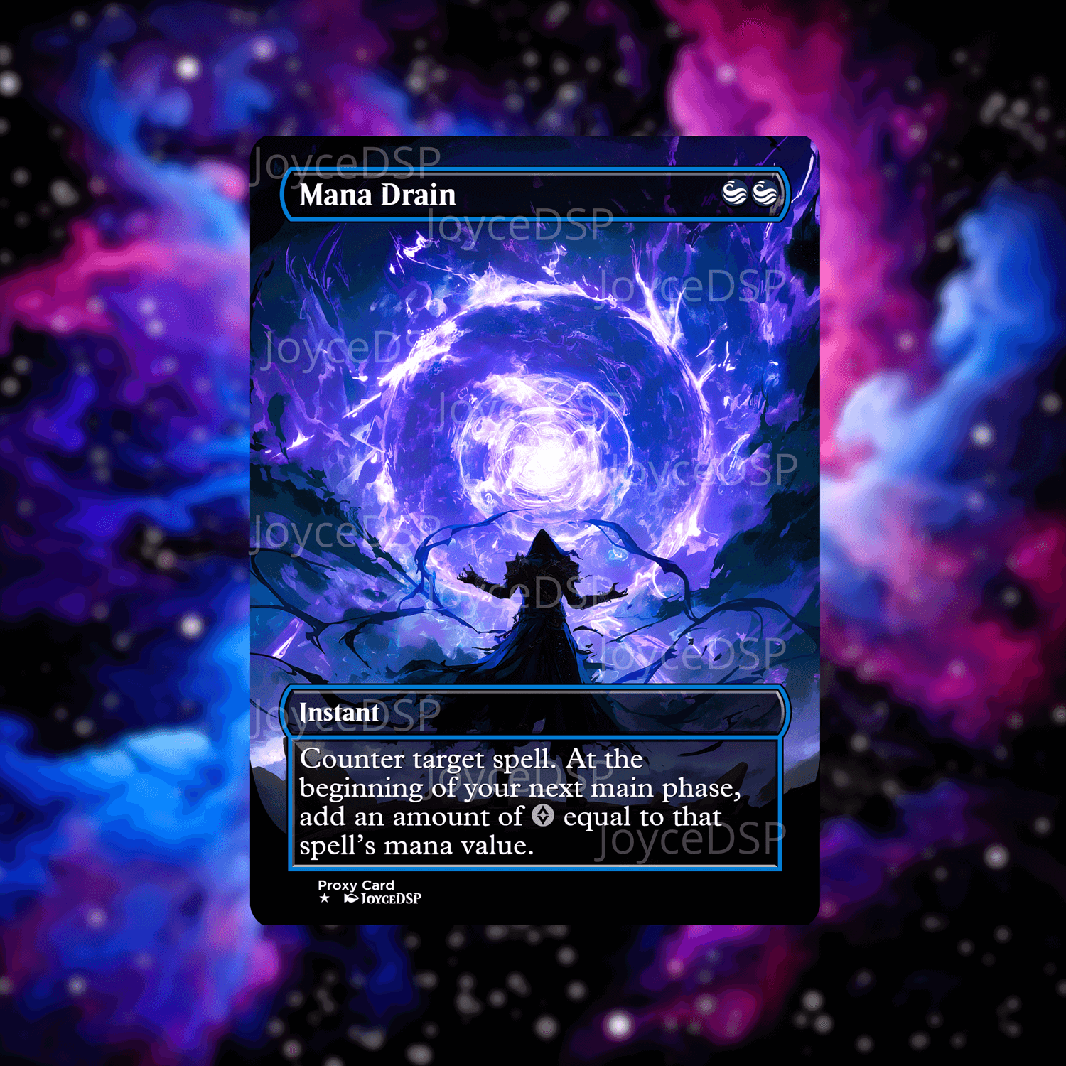 Mana Drain Proxy Card - High-Quality MTG Proxies - Joyce Proxy