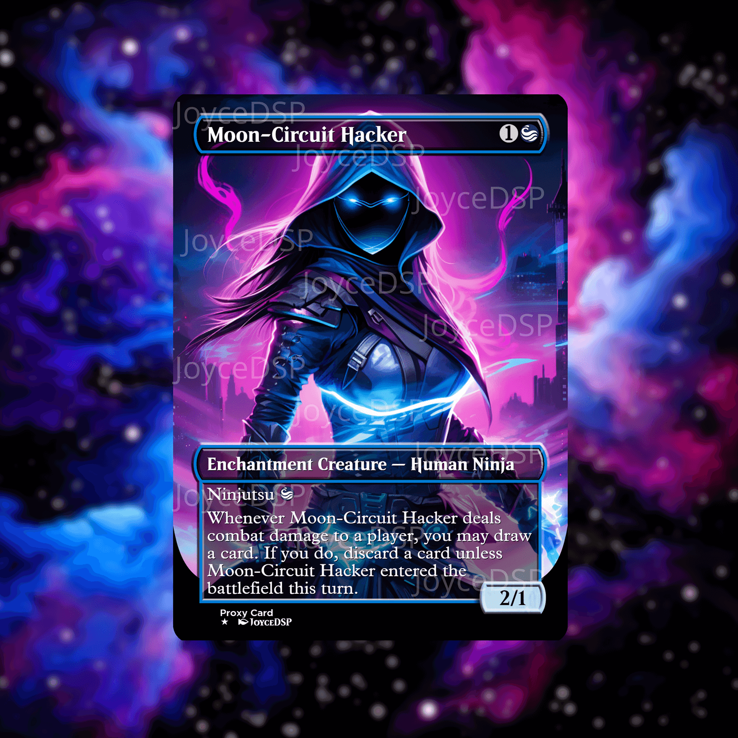 Moon-Circuit Hacker Proxy Card - High-Quality MTG Proxies - Joyce Proxy