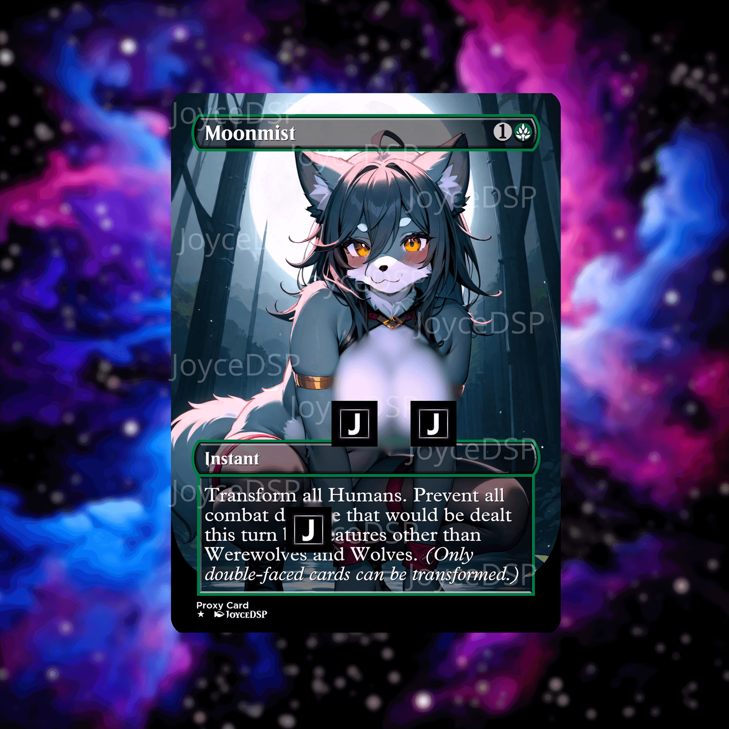 Moonmist Proxy Card - High-Quality MTG Proxies - Joyce Proxy