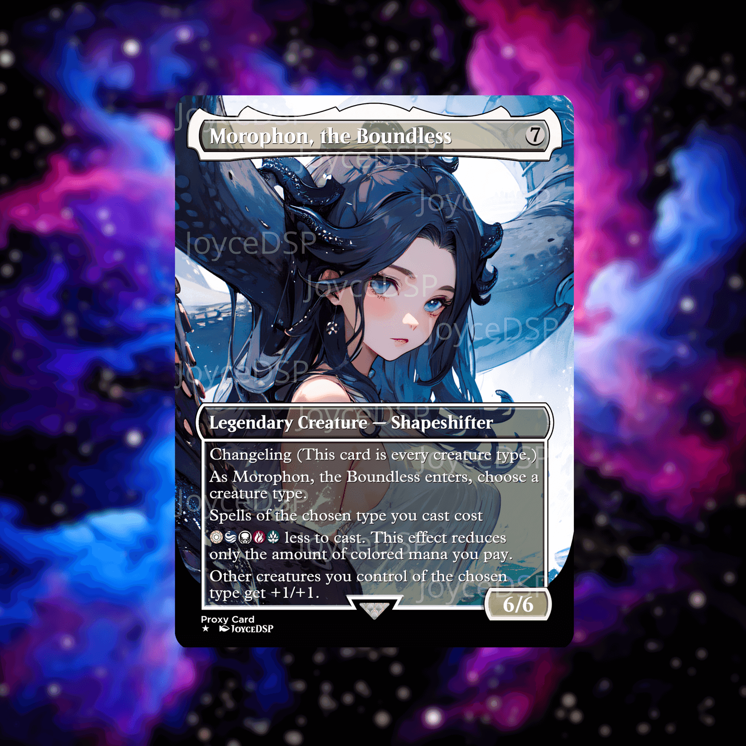 Morophon, the Boundless Proxy Card - High-Quality MTG Proxies - Joyce Proxy