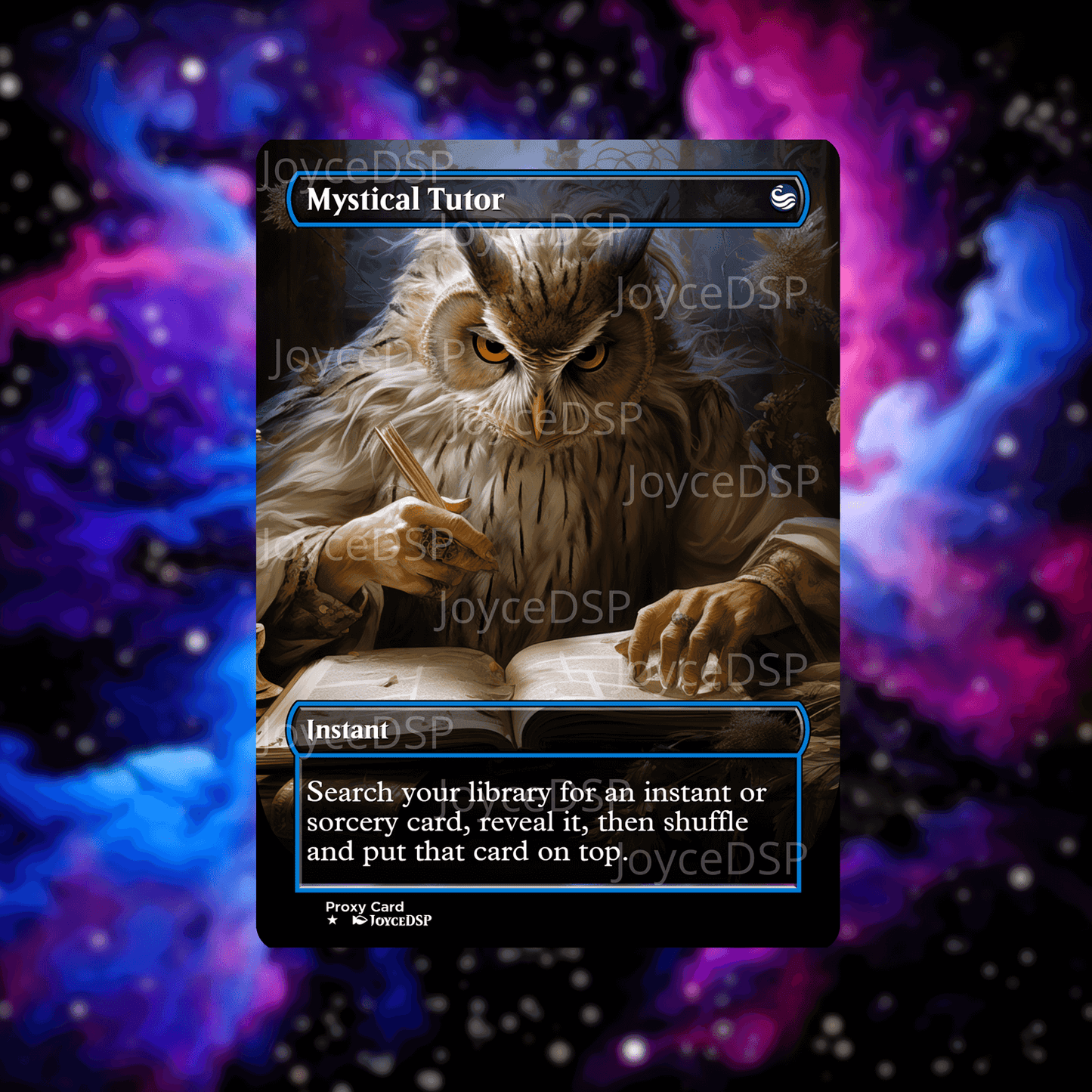 Mystical Tutor Proxy Card - High-Quality MTG Proxies - Joyce Proxy
