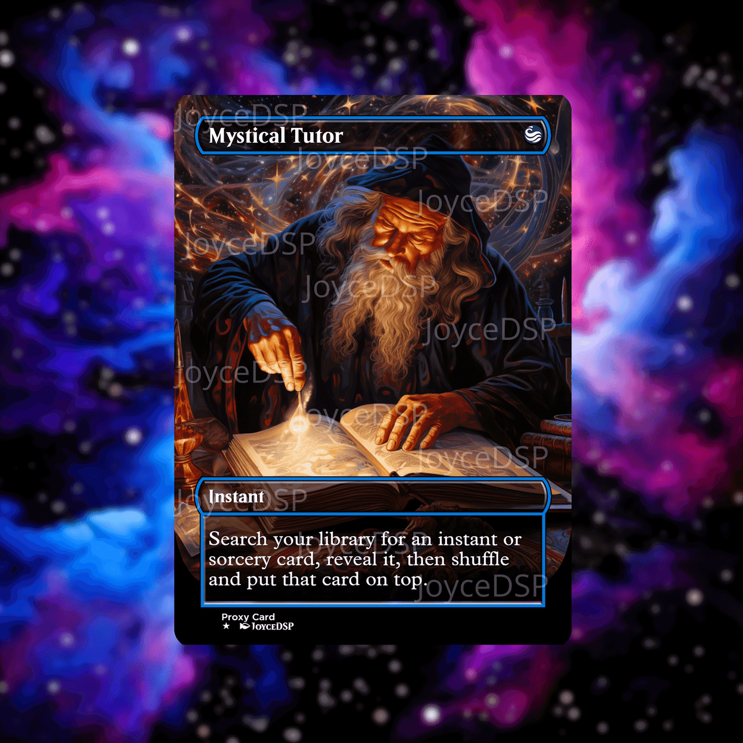 Mystical Tutor Proxy Card - High-Quality MTG Proxies - Joyce Proxy