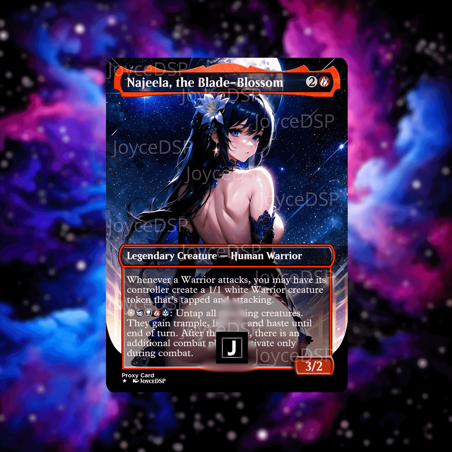 Najeela, the Blade-Blossom Proxy Card - High-Quality MTG Proxies - Joyce Proxy