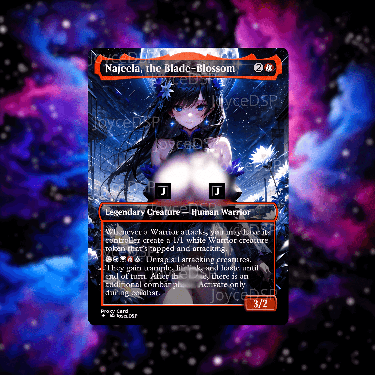 Najeela, the Blade-Blossom Proxy Card - High-Quality MTG Proxies - Joyce Proxy