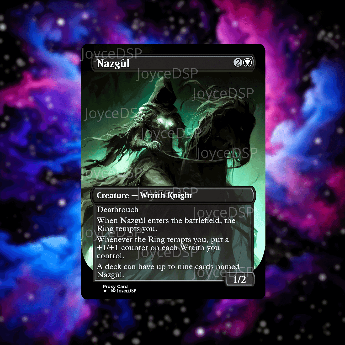 Nazgul Proxy Card - High-Quality MTG Proxies - Joyce Proxy
