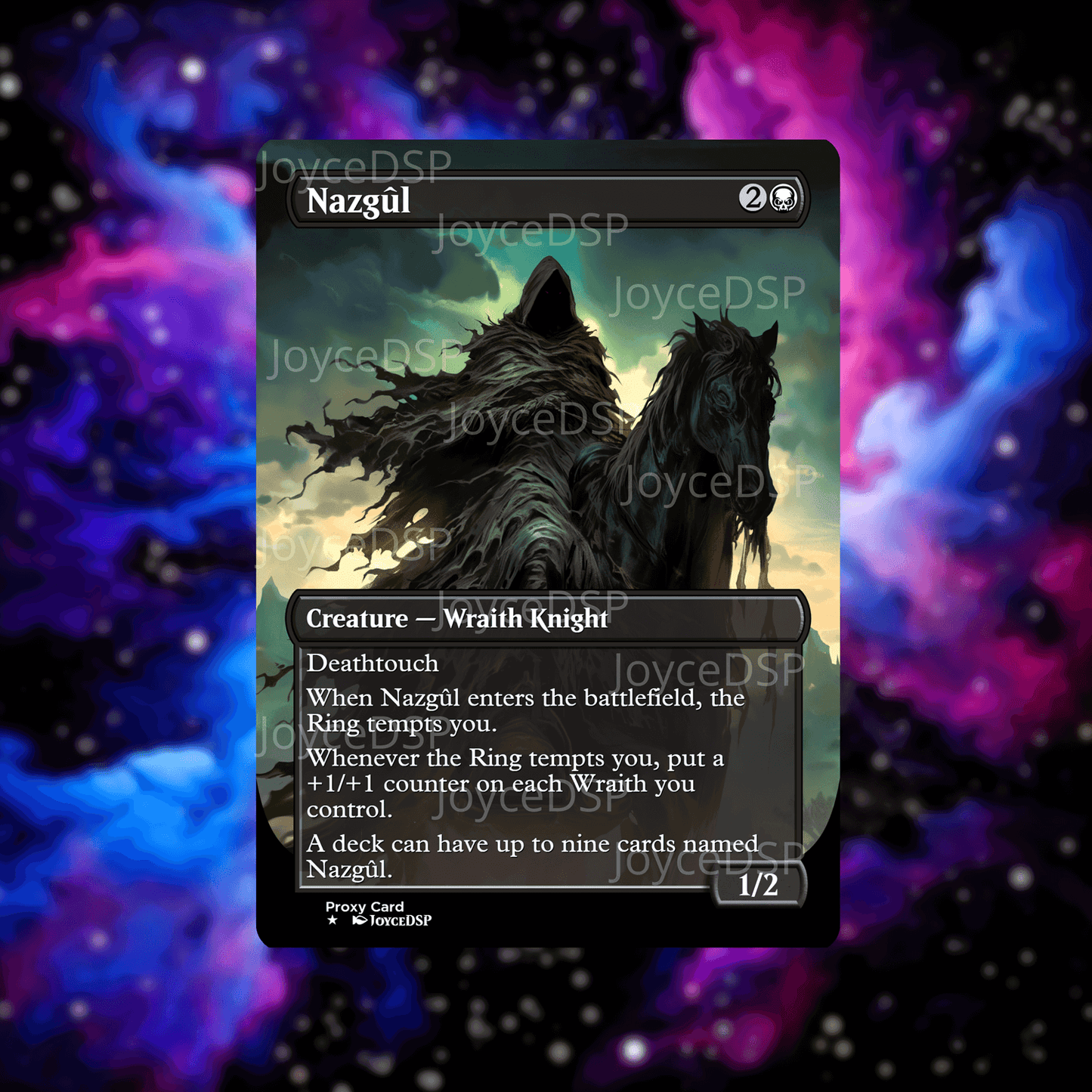 Nazgul Proxy Card - High-Quality MTG Proxies - Joyce Proxy