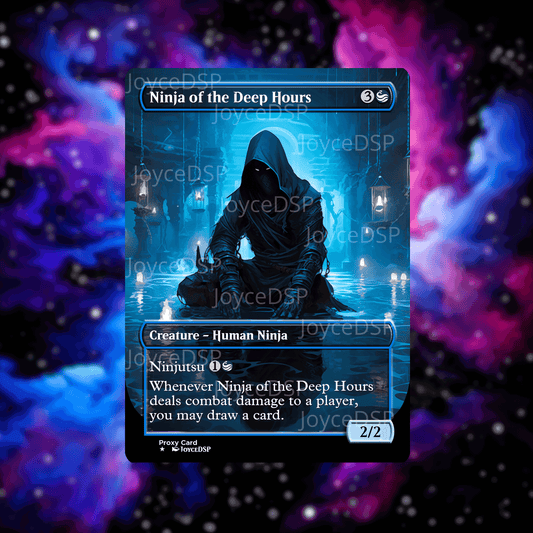 Ninja of the Deep Hours Proxy Card - High-Quality MTG Proxies - Joyce Proxy