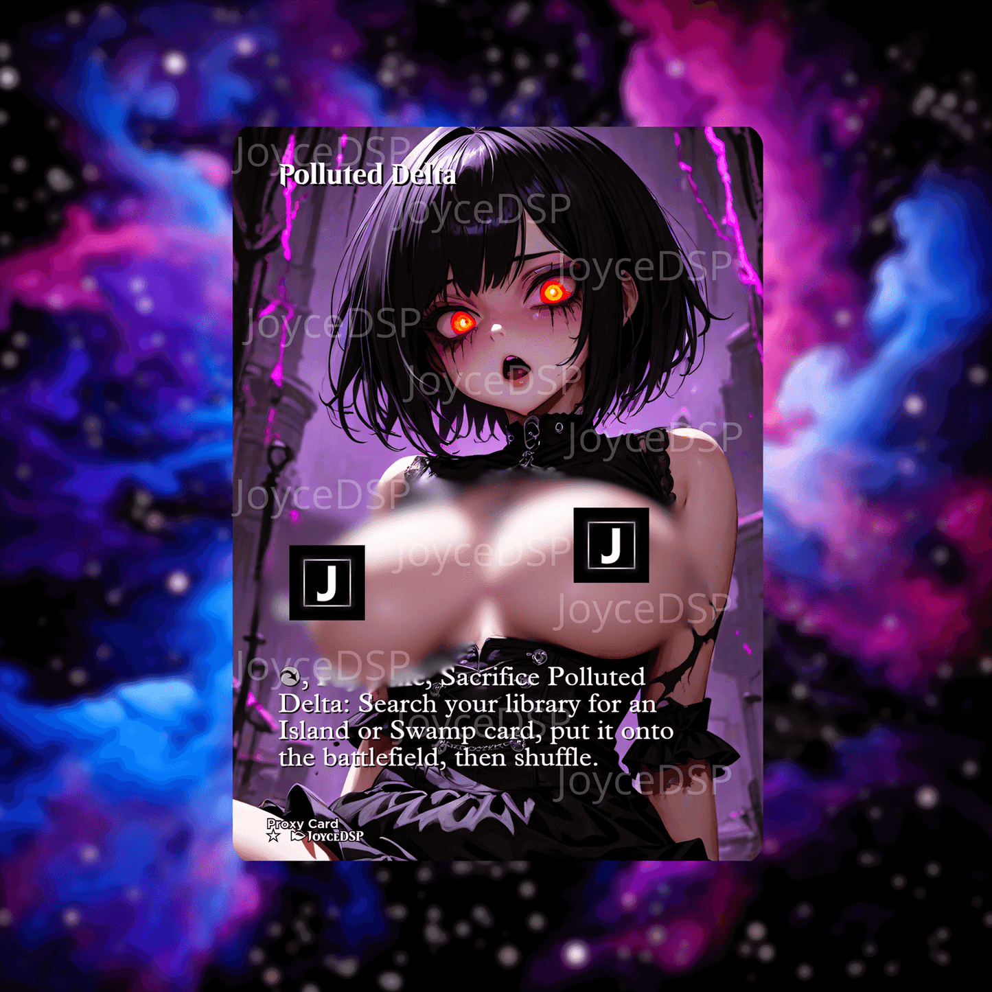 Polluted Delta Proxy Card - High-Quality MTG Proxies