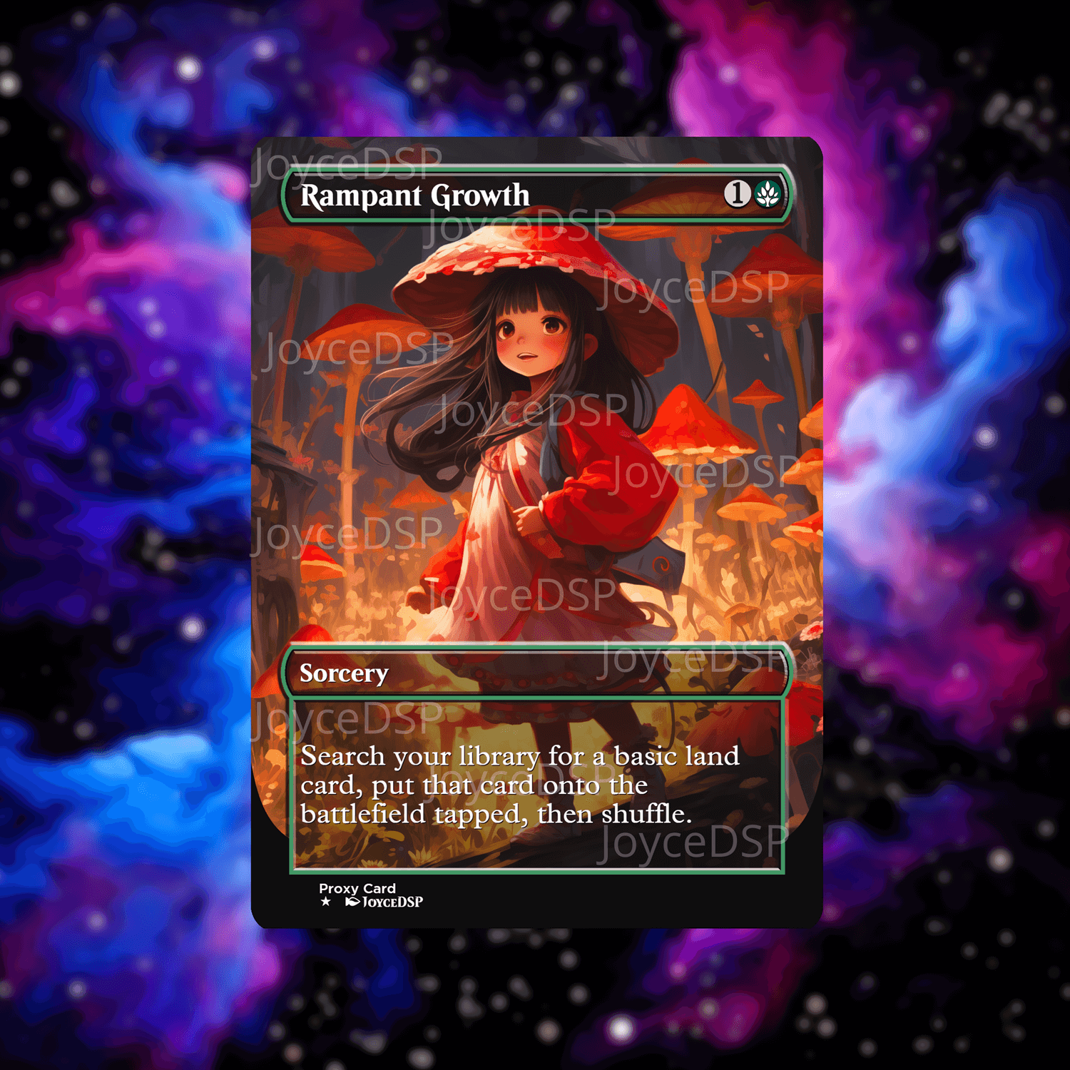Rampant Growth Proxy Card - High-Quality MTG Proxies - Joyce Proxy